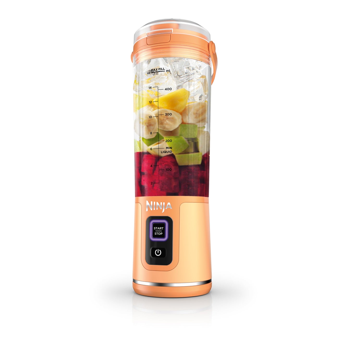 Ninja Blast Portable Blender, Cordless, 18oz Vessel, Lavender, BC151ML | USB-C rechargeable, cordless blending anywhere. BlastBlade crushes ice & frozen fruit. Leakproof sip lid, dishwasher safe.