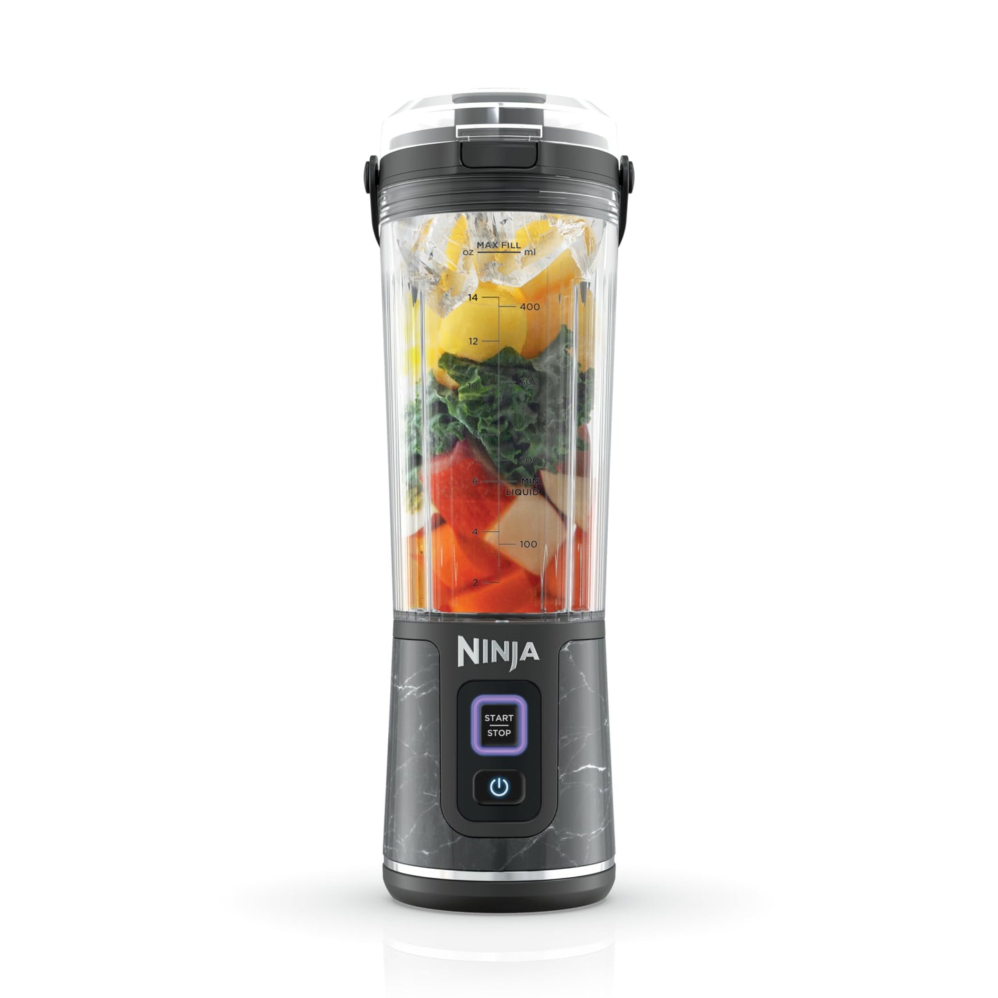 Ninja Blast Portable Blender, Cordless, 18oz Vessel, Lavender, BC151ML | USB-C rechargeable, cordless blending anywhere. BlastBlade crushes ice & frozen fruit. Leakproof sip lid, dishwasher safe.