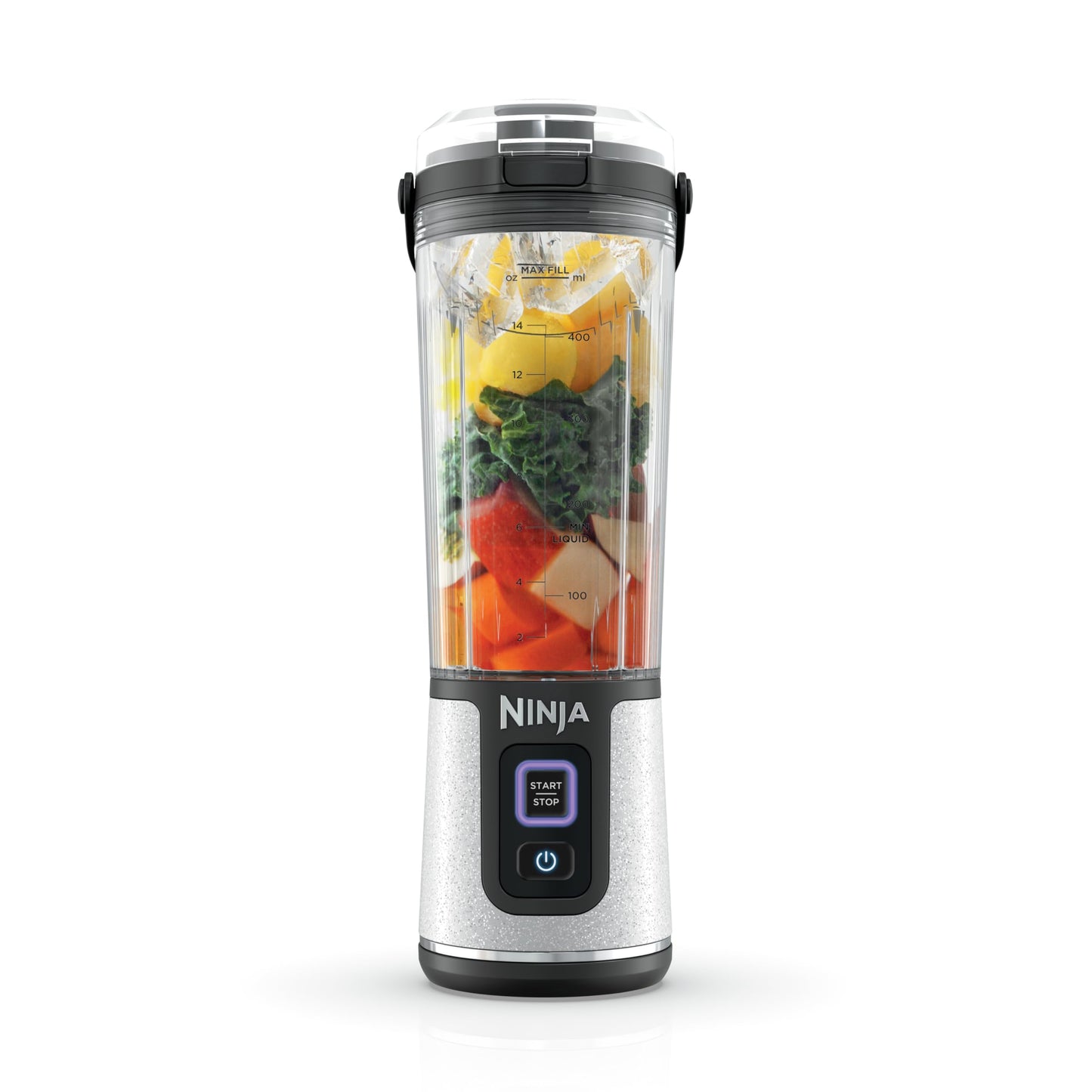 Ninja Blast Portable Blender, Cordless, 18oz Vessel, Lavender, BC151ML | USB-C rechargeable, cordless blending anywhere. BlastBlade crushes ice & frozen fruit. Leakproof sip lid, dishwasher safe.