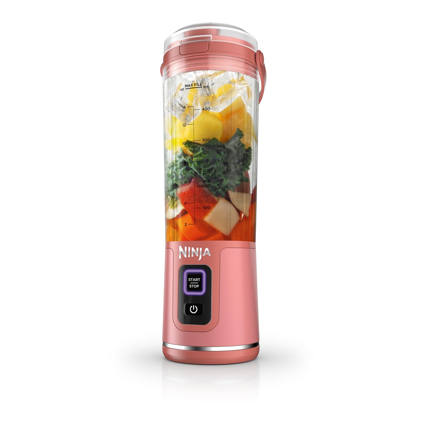 Ninja Blast Portable Blender, Cordless, 18oz Vessel, Lavender, BC151ML | USB-C rechargeable, cordless blending anywhere. BlastBlade crushes ice & frozen fruit. Leakproof sip lid, dishwasher safe.