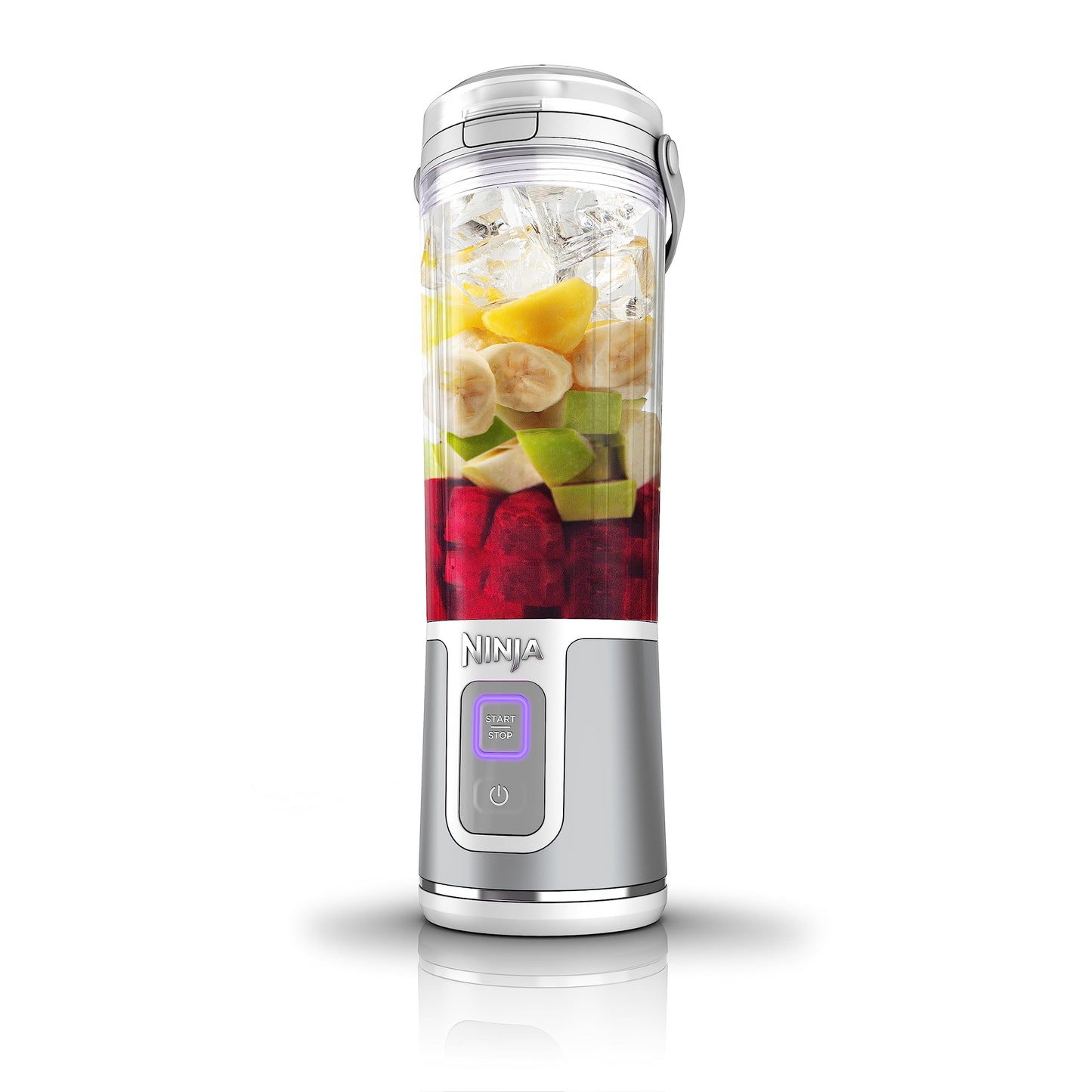 Ninja Blast Portable Blender, Cordless, 18oz Vessel, Lavender, BC151ML | USB-C rechargeable, cordless blending anywhere. BlastBlade crushes ice & frozen fruit. Leakproof sip lid, dishwasher safe.