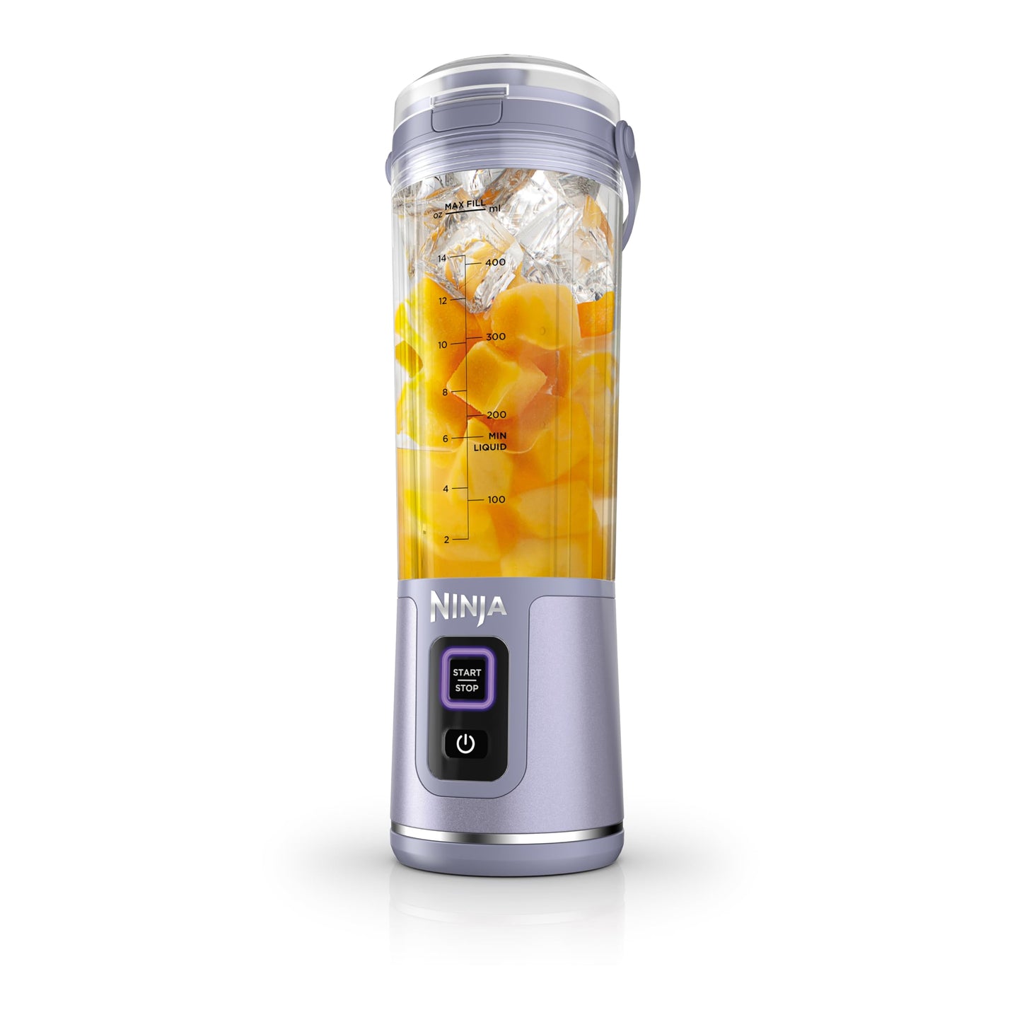 Ninja Blast Portable Blender, Cordless, 18oz Vessel, Lavender, BC151ML | USB-C rechargeable, cordless blending anywhere. BlastBlade crushes ice & frozen fruit. Leakproof sip lid, dishwasher safe.