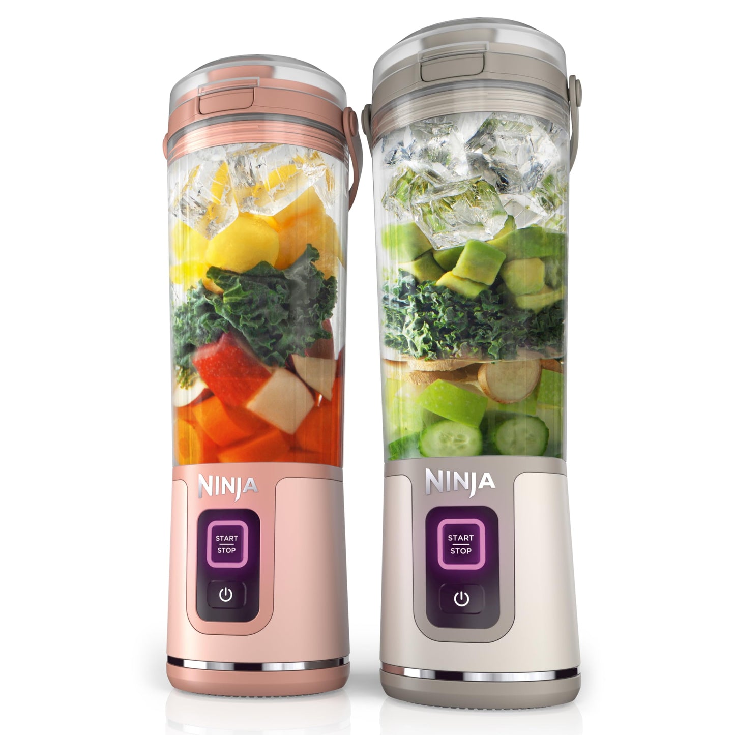 Ninja Blast Portable Blender, Cordless, 18oz Vessel, Lavender, BC151ML | USB-C rechargeable, cordless blending anywhere. BlastBlade crushes ice & frozen fruit. Leakproof sip lid, dishwasher safe.