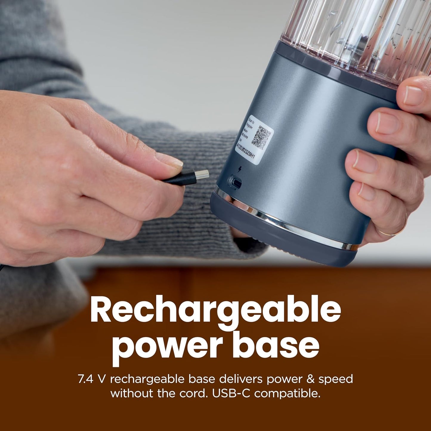 Ninja Blast Portable Blender, Cordless, 18oz Vessel, Lavender, BC151ML | USB-C rechargeable, cordless blending anywhere. BlastBlade crushes ice & frozen fruit. Leakproof sip lid, dishwasher safe.
